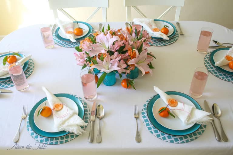 Easy DIY Mother’s Day Table Setting
