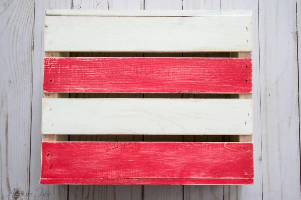 Painted-Wooden-Crate-sanded