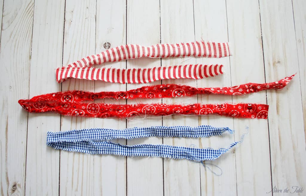 Ripped-fabric-flag-strips