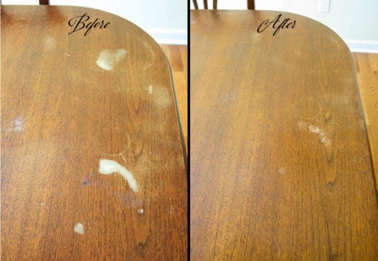 How to Remove Hazy White Stains on a Wood Table