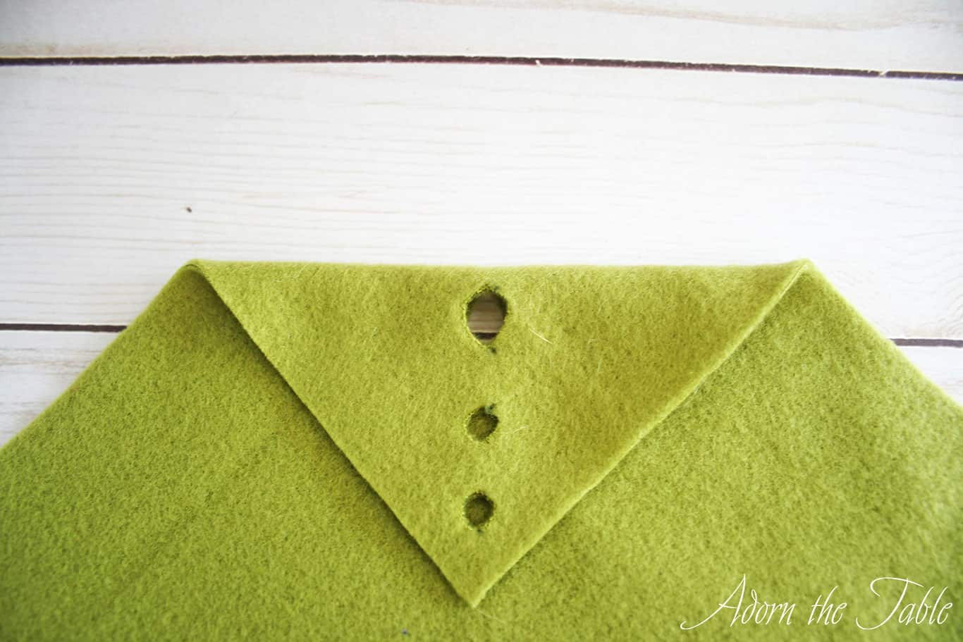 How to Fleece NoSew DIY Placemats Adorn the Table