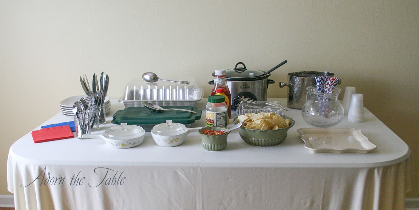 9 Biggest Mistakes Setting Up a Buffet Adorn the Table