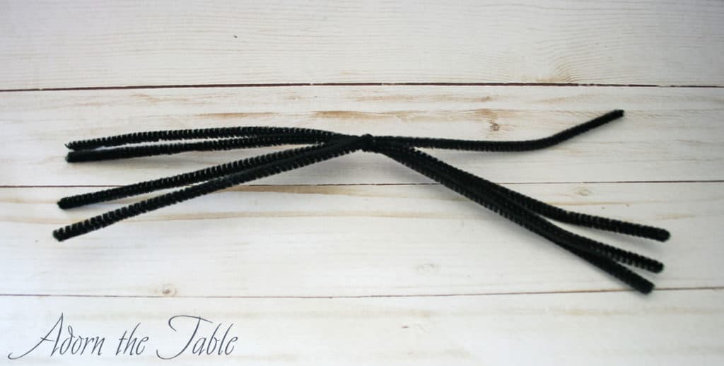 Black pipe cleaners