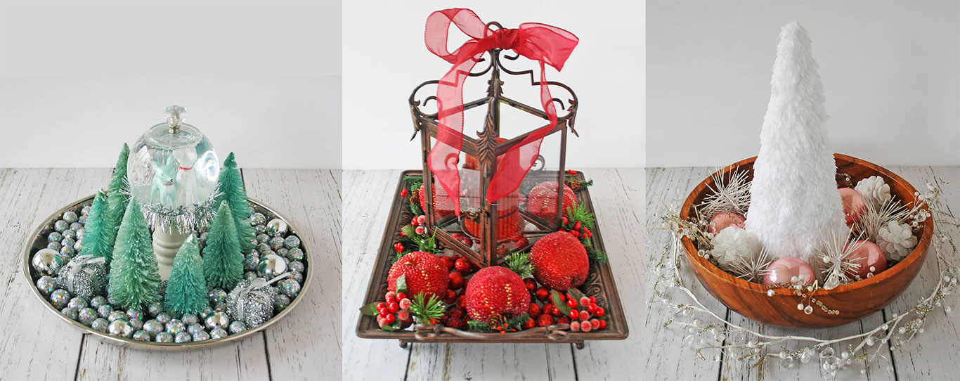 3 Centerpiece in 3 simples steps