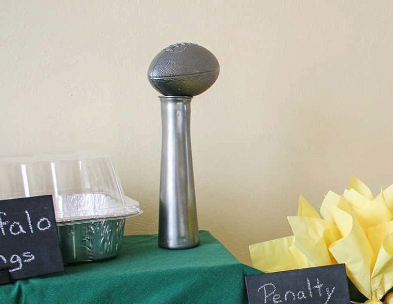 Super Bowl Trophy ~ DIY Fail