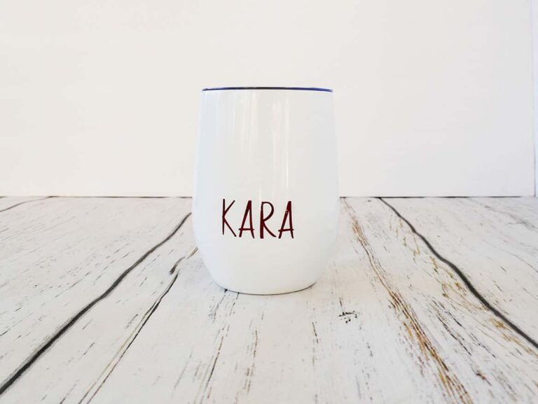 Simple Personalized Cup DIY Project