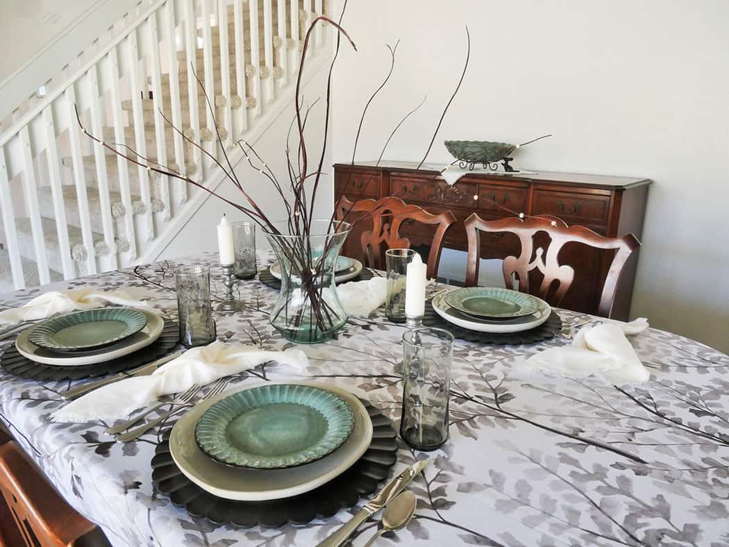 Create a fabulous thrifted table setting